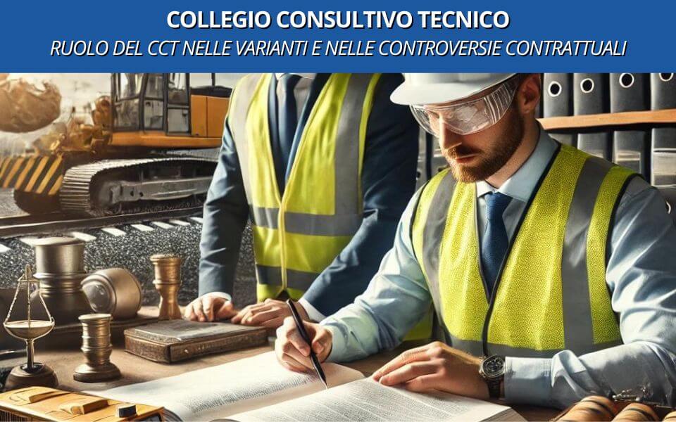 CCT - Ruolo del CCT nelle Varianti  e nelle Controversie Contrattuali